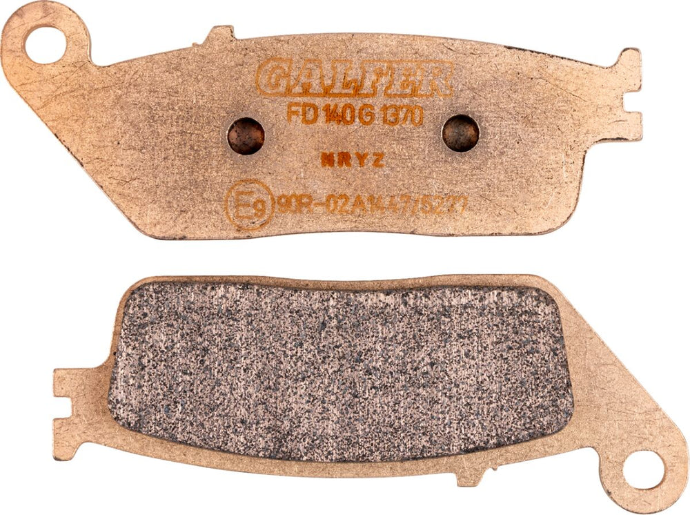 Plaquettes de frein Galfer Sintered pour Buell BLAST, Buell BLAST LOW, Daelim ROADWIN 125 et 22 autres modèles — réf 17220794
