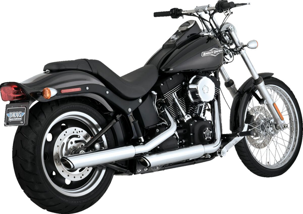 Vance & Hines Silencieux 3 TWIN Slash Chromé S