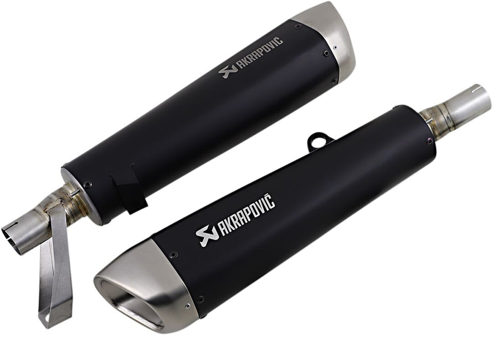 Akrapovic Silencieux Ti BK STR TWIN