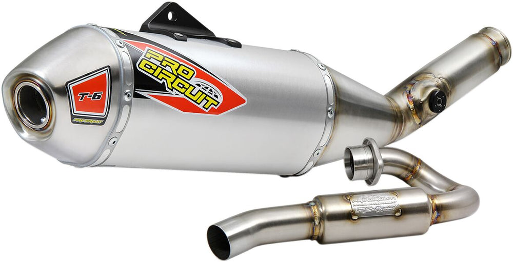 Ligne d'échappement tout-terrain Pro Circuit T-6 0121945G pour Kawasaki KX 450, KX 450 F et KX 450 X — réf 18201845