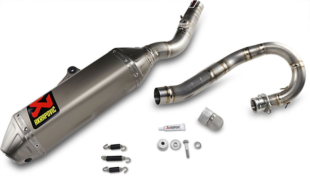 Ligne d'échappement tout-terrain Akrapovic Evo Ti/ti RMZ250 pour Suzuki RM-Z 250 et RM-Z 250 E — réf 18201905