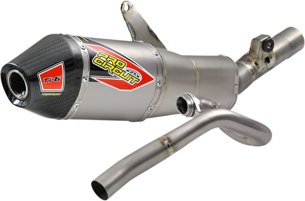 Ligne d'échappement tout-terrain Pro Circuit TI-6 CRF450R '21 pour Honda CRF 450 R — réf 18201996