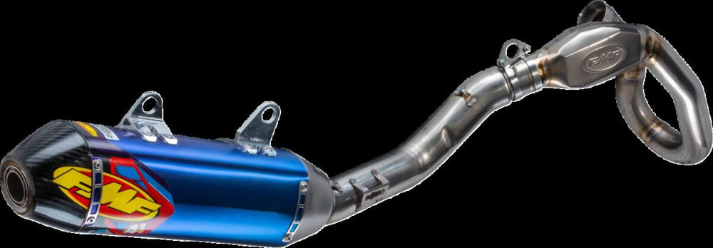 Ligne d'échappement tout-terrain FMF Exhst 4 1RCT Anti-ti MGBM pour Honda CRF 250 R et CRF 250 RX — réf 18202003