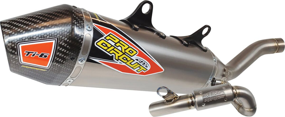 Ligne d'échappement tout-terrain Pro Circuit TI6 KTM/HUS450'23 pour Husqvarna FC 450 — réf 18202022