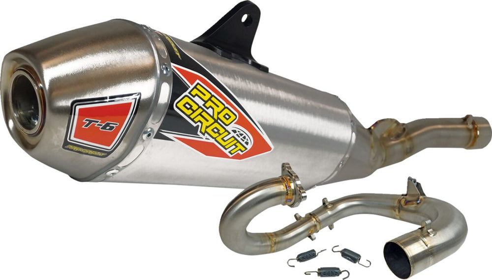 Ligne d'échappement tout-terrain Pro Circuit T6 YZF 450 '23 pour Yamaha YZ 450 F et YZ 450 FX — réf 18202029