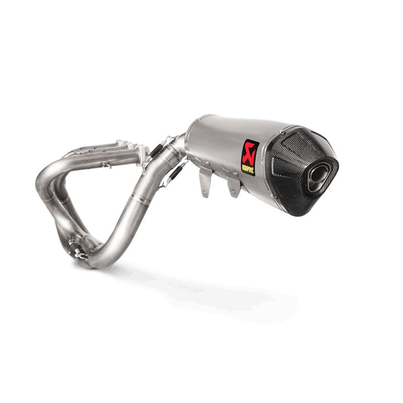 Ligne d'échappement quad Akrapovic Evo Ti/cf Yxz 1000R pour Yamaha YXZ 1000 R, YXZ 1000 R SE, YXZ 1000 R SS et 2 autres modèles — réf 18300408
