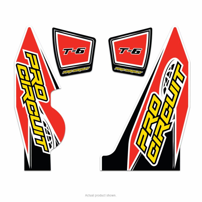 Pro Circuit Échappement Autocollant Kit T-6