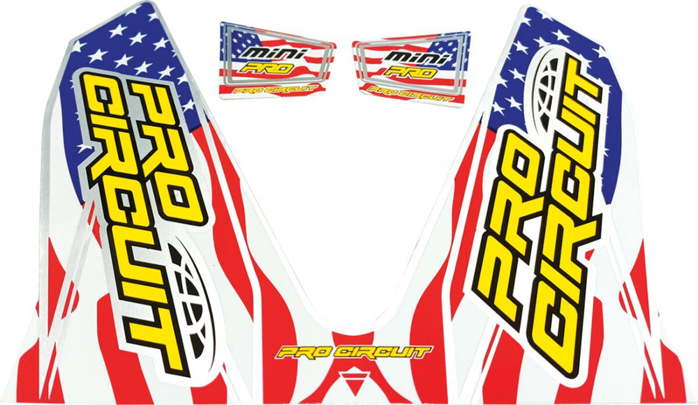 Pro Circuit Autocollant T6 Mini/dual