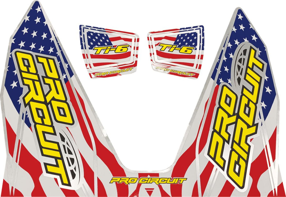 Pro Circuit Autocollant TI6 Starsandstripes