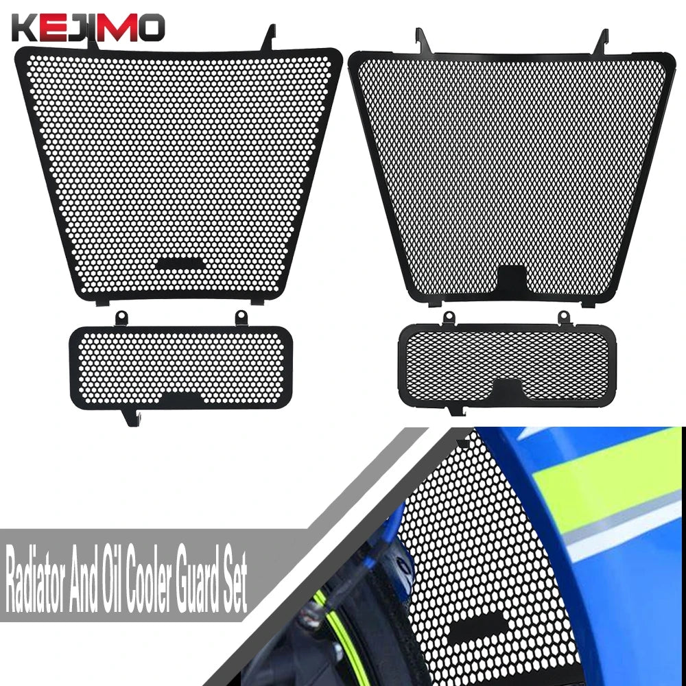GSX-R 1000 GSXR1000 gsx 2005 2006 pour Suzuki moto aluminium radiateur et radiateur d'huile protection kit protection GSXR1000