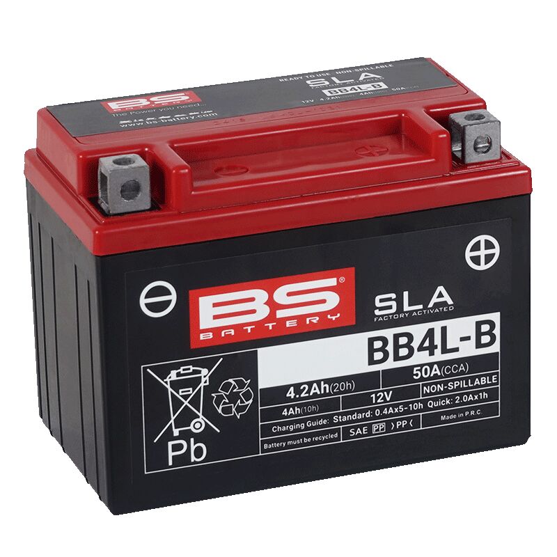 BS Battery Batterie BS BB4L-B Sla