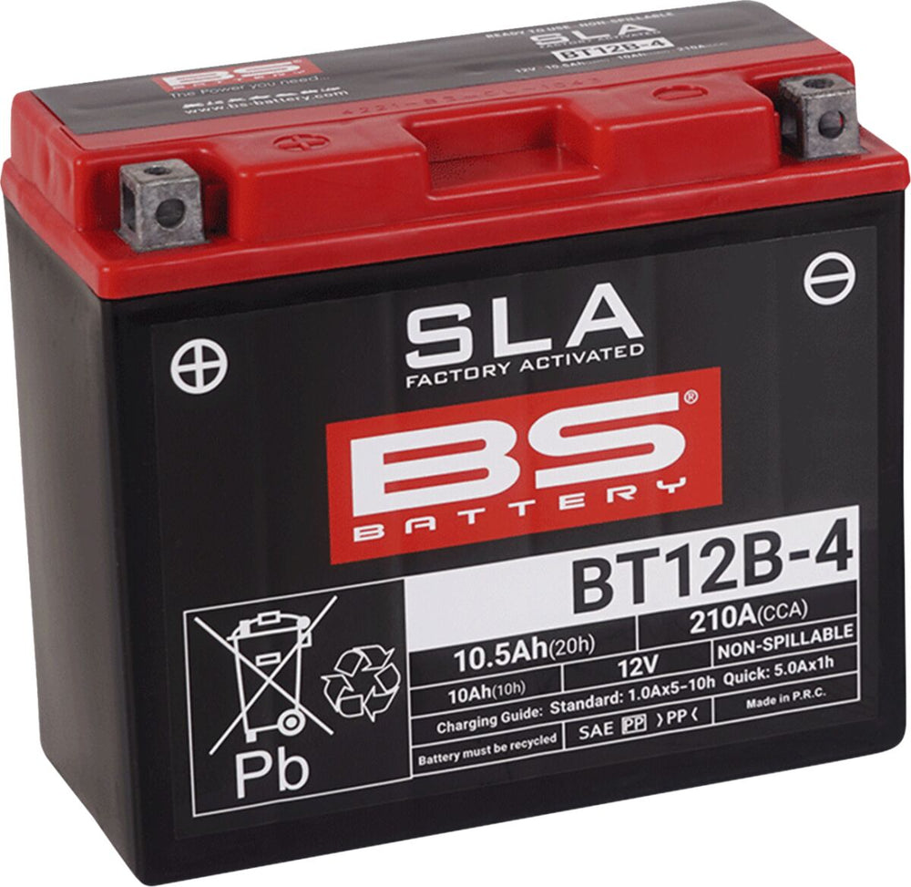 BS Battery Batterie BS BT12B-4 Sla