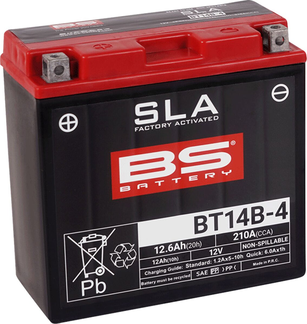 BS Battery Batterie BS BT14B-4 Sla