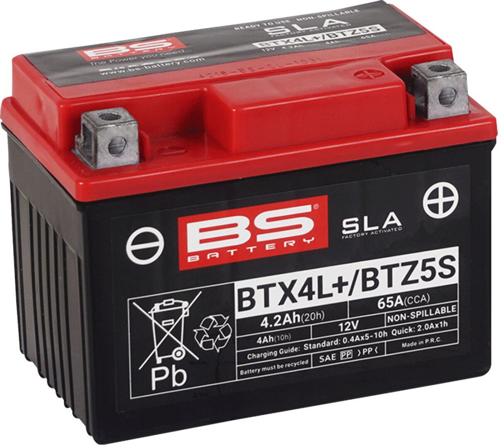 BS Battery Batterie BS BTX4L/BTZ5S Sla