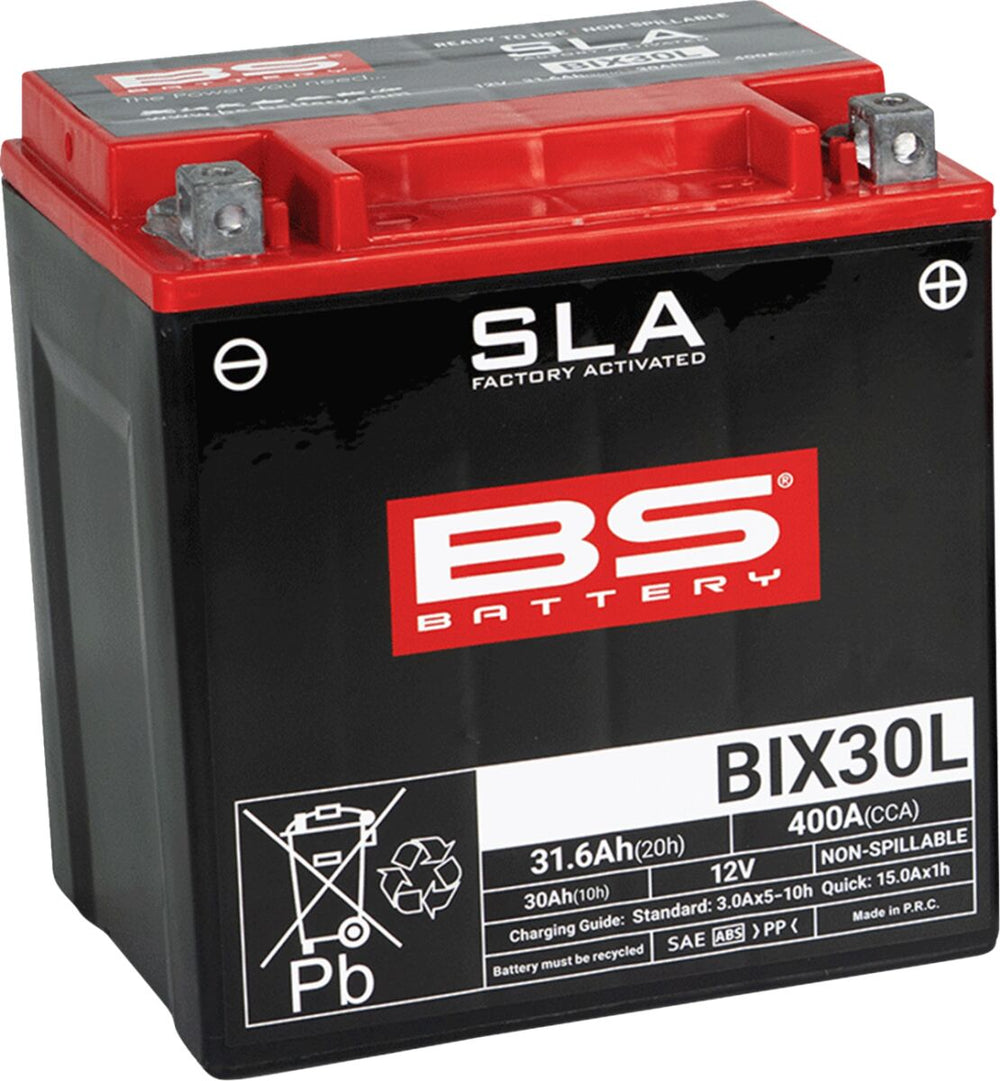 BS Battery Batterie BS BIX30L Sla