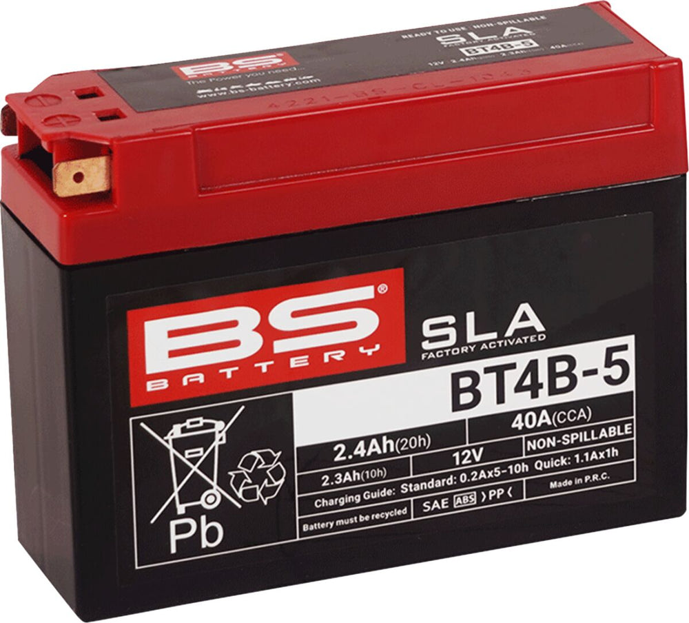 BS Battery Batterie BS BT4B-5 Sla
