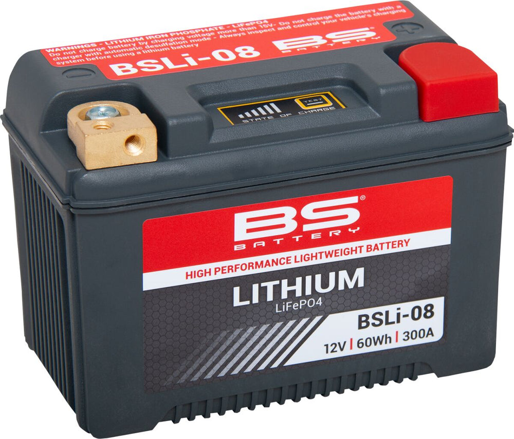BS Battery Batterie Lithium BSLI-08