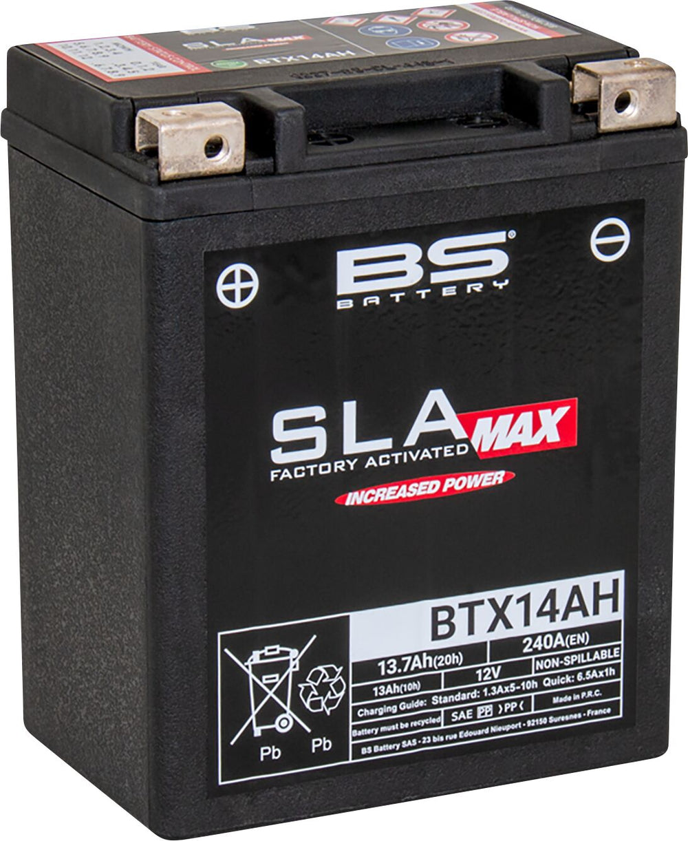 BS Battery Batterie BS BTX14AH Sla-max