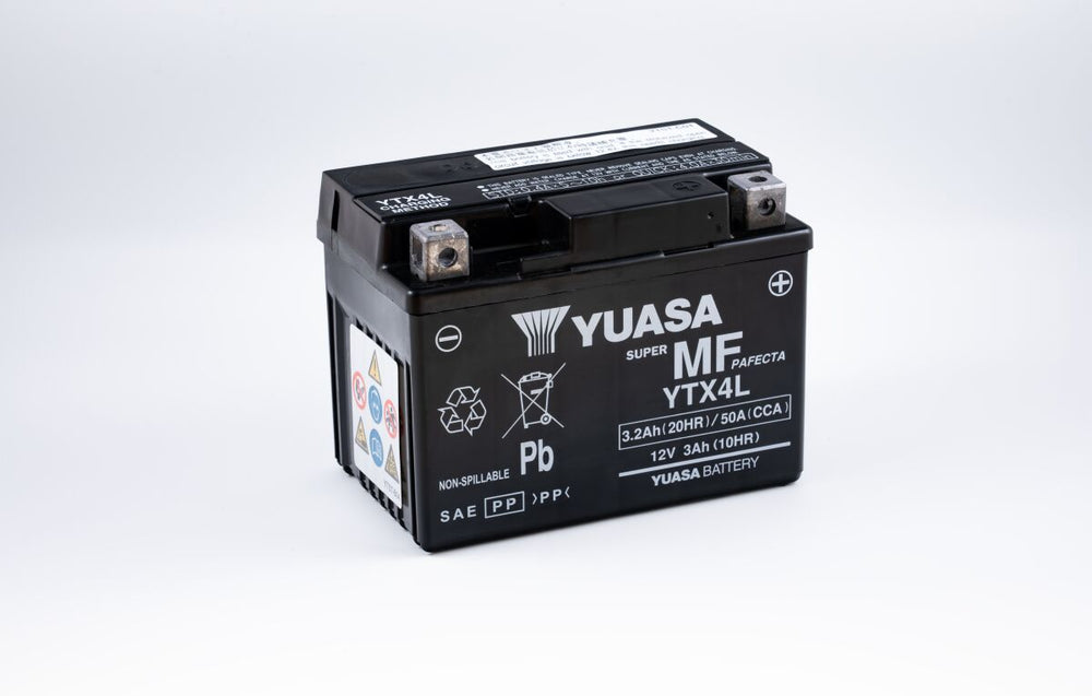 Yuasa Batterie Yuasa Fa YTX4L