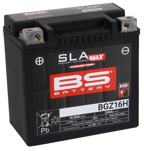 BS Battery Batterie BS BGZ16H Sla-max