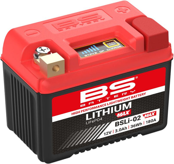 BS Battery Batterie Lithium-max BSLI-02