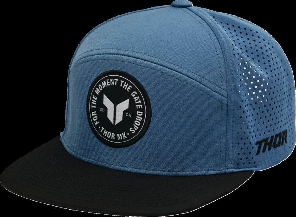 Thor Hat Badge Slate Bleu