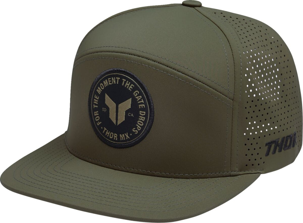 Thor Hat Badge HTR Olive