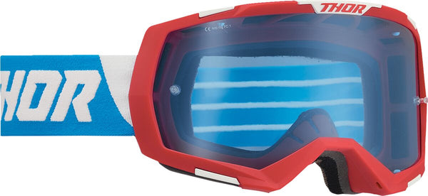 Thor Goggle Regiment Rd/wh/bl