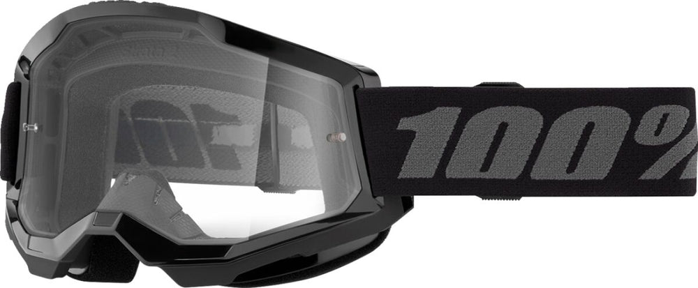 Masque cross 100% Strata 2 Noir CLR — réf 26013478