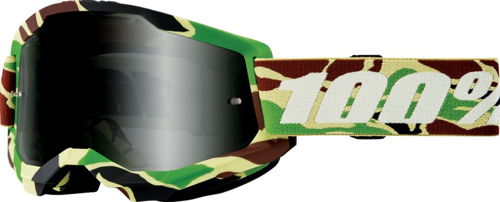 Masque cross 100% Strata 2 Sand War Camo — réf 26013526