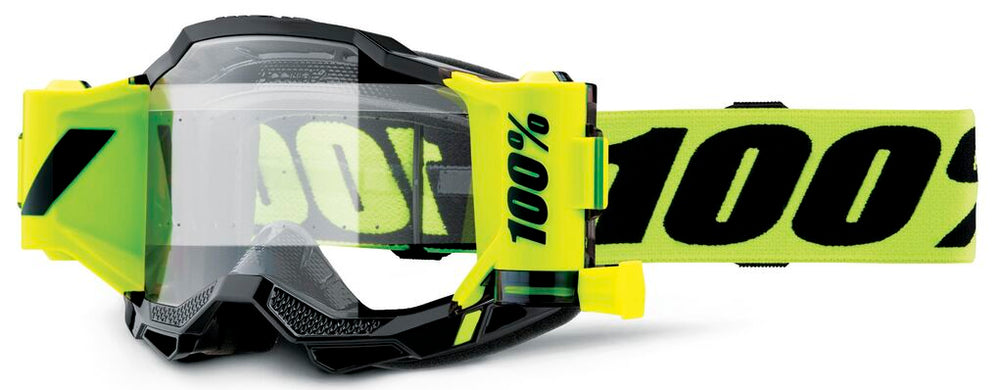 Masque cross 100% Accuri 2 Forecast Neon — réf 26013805