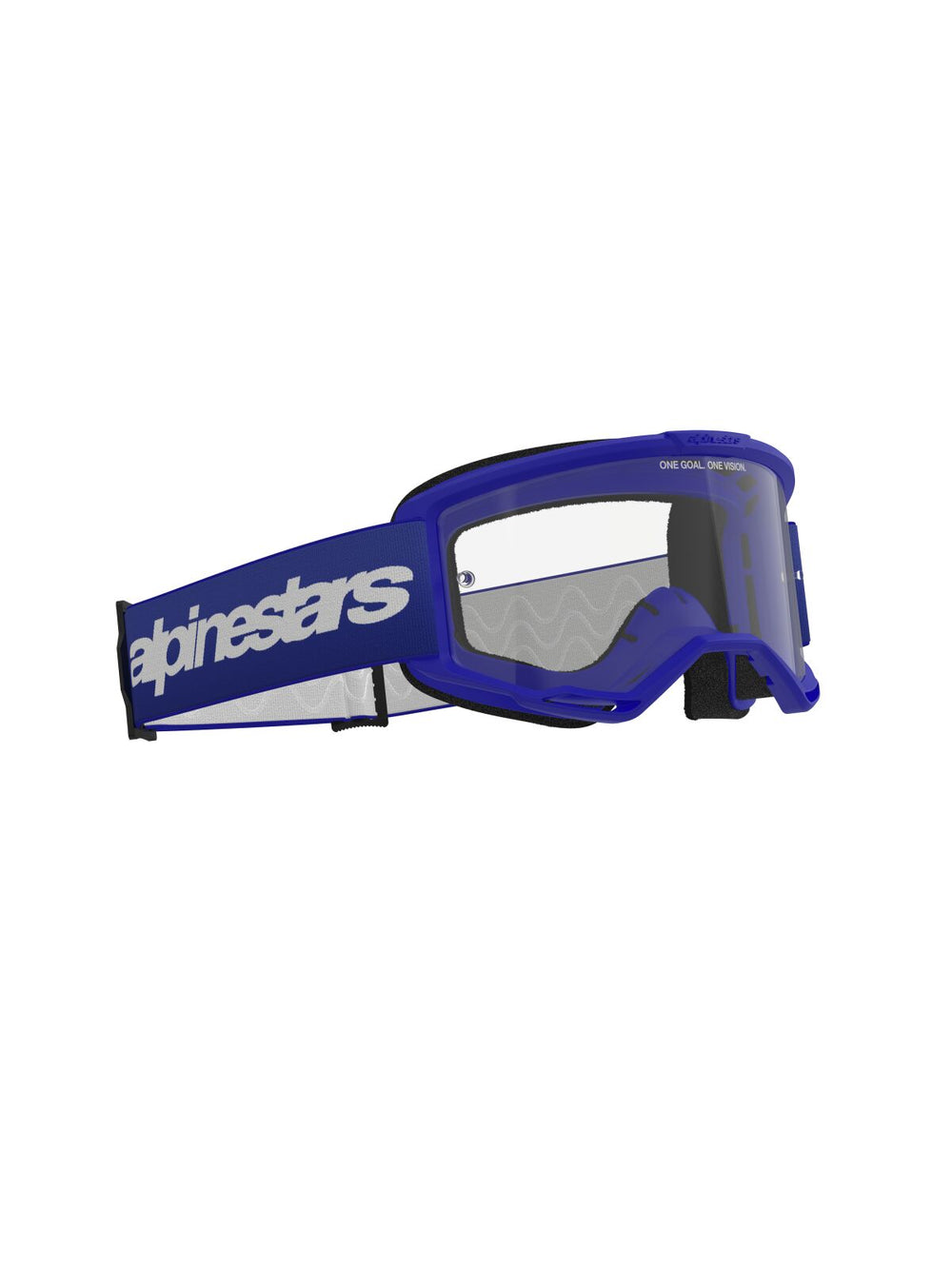 Masque cross Alpinestars Vision 3 Wordmark Bleu — réf 26013889
