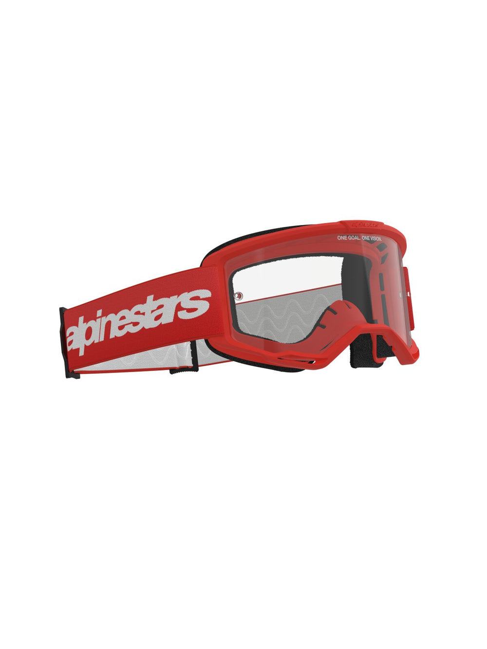 Alpinestars Goggle Vision 3 Wordmark Rouge C