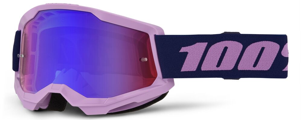 100% Goggle Strata 2 Purple - Red/b