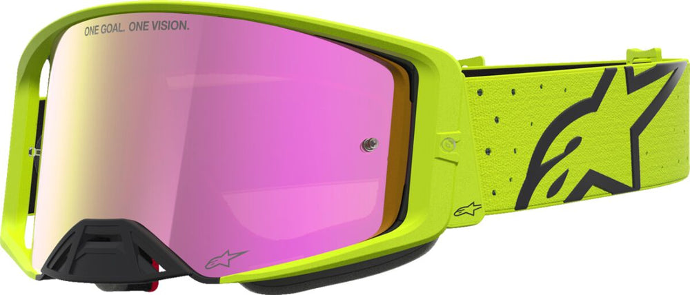Masque cross Alpinestars Supertech Vesta Yel Flu — réf 26014124