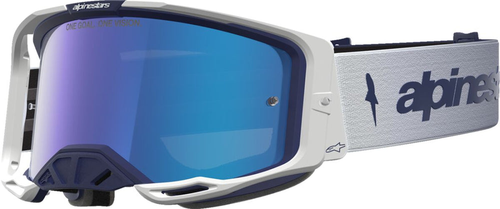 Alpinestars Goggle Vision 8 Amber Nvy Whit