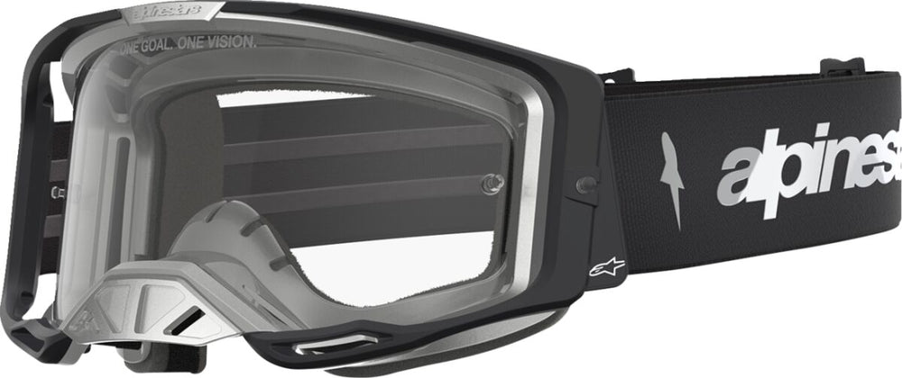 Alpinestars Goggle Vision 8 Amber Blk/sil/