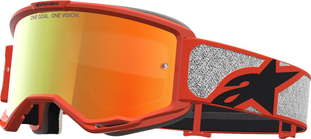 Alpinestars Goggle Vision 5 Rora Sil Orang
