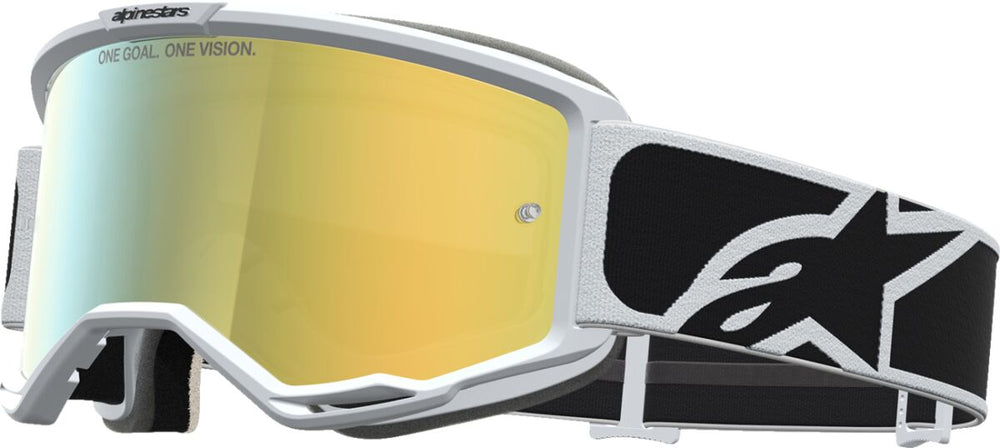 Masque cross Alpinestars Vision 5 Rora BLK Blanc — réf 26014148