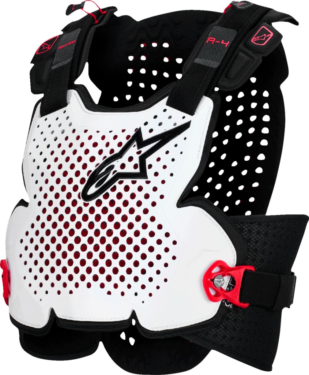 Pare-pierres Alpinestars Roost GRD A-4 Plasma Blk/red/w — réf 27011507