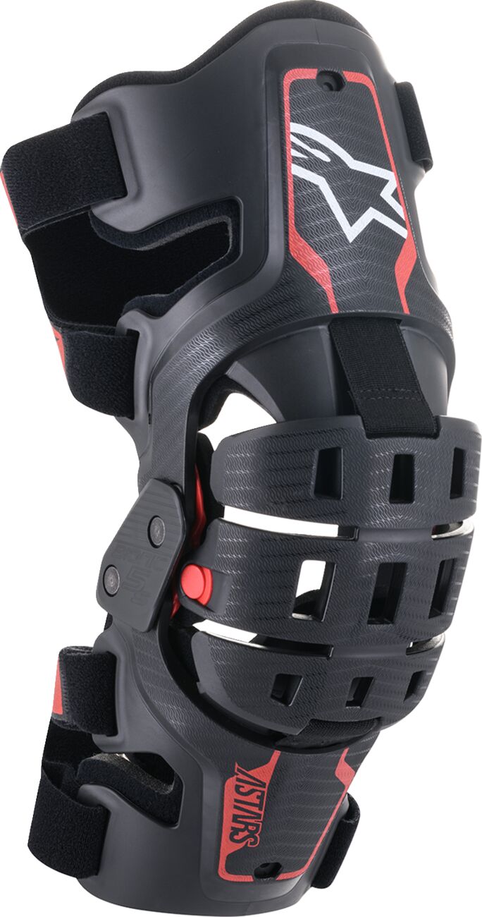 Alpinestars Kneebrace Yth B/R 5S Kit