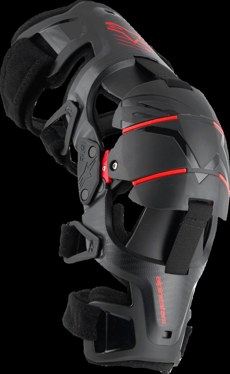 Alpinestars Kneebrace RK-1 Plasma Blk/rd S