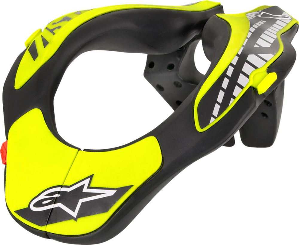 Protection cervicale Alpinestars Neck Support Youth Bk/yl — réf 27070113