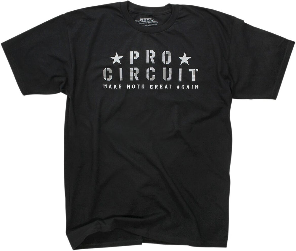 Pro Circuit Tee Flag BLK 2XL
