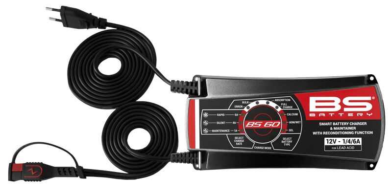 BS Battery Chargeur BS60 12V 1A/4A/6A