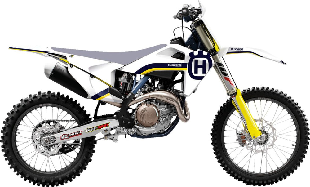 Kit déco tout-terrain Blackbird KT Retro Husky pour Husqvarna FC 250, FC 350, FC 450 et 11 autres modèles — réf 43026708
