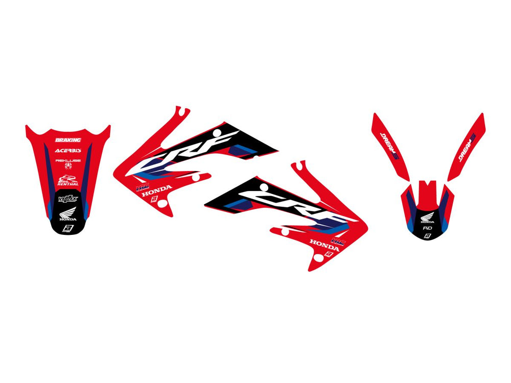 Blackbird Graphic Kit Dream 5 CRF250 04