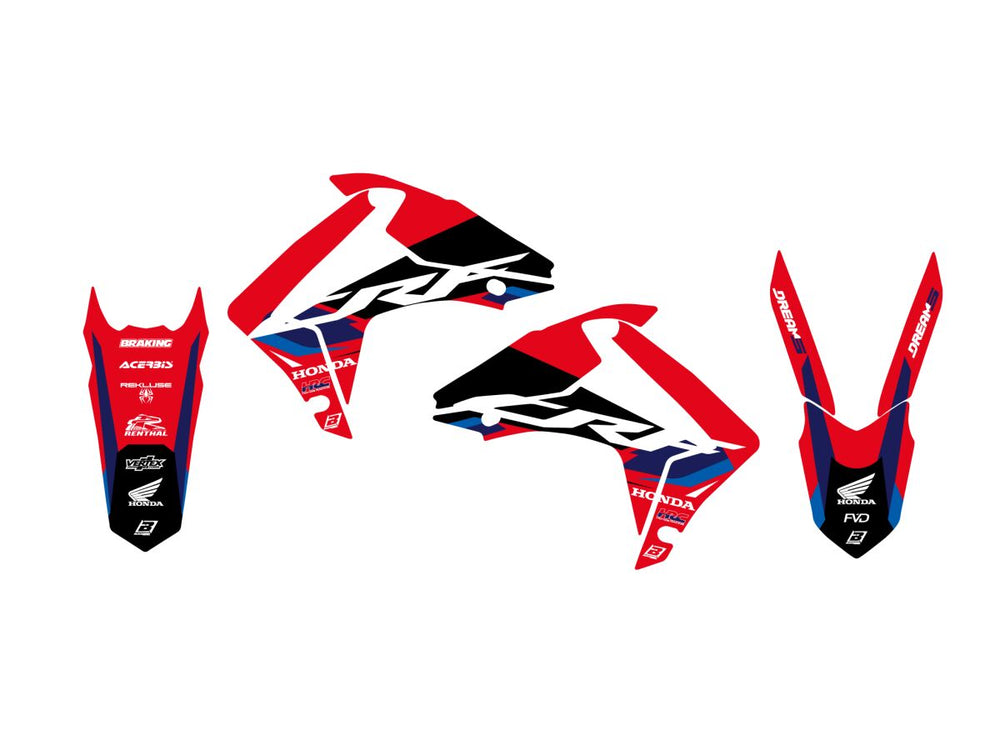 Blackbird Graphic Kit Dream 5 CRF250 14