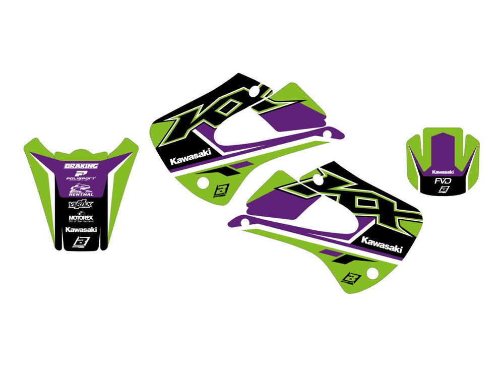 Blackbird Graphic Kit Dream 5 KX85 01-13