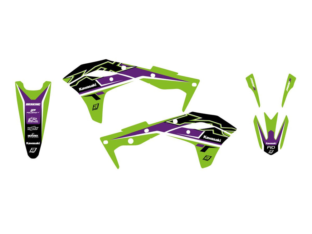 Blackbird Graphic Kit Dream 5 KXF250 17